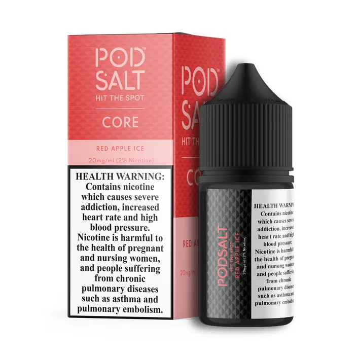 POD SALT CORE RED APPLE ICE 20MG SALTNIC - 30ML