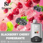Silvaper 15000 Puffs Disposable Vape Blackberry Cherry Pomegranate in UAE