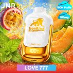 JNR Lion King 50000 Puffs Disposable Vape 50mg Love 777 Dubai